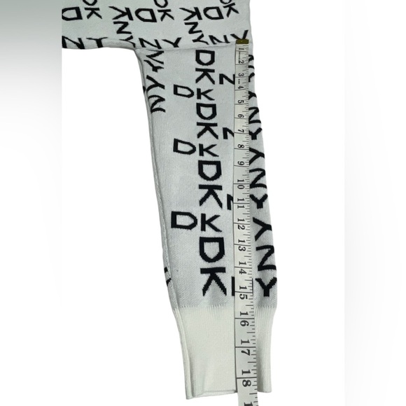 DKNY women’s sweater color:white/black - Picture 8 of 8